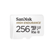 SanDisk 256GB High Endurance microSDXC card for IP cams & dash cams + SD adapter