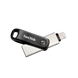 SanDisk iXpand Go 128GB Flash Drive with Lightning and USB 3.0 Connectors