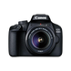Canon EOS 4000D DSLR Camera and EF-S 18-55 mm f/3.5-5.6 III Lens - Black