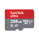 SanDisk Ultra microSD with SD Adapter - 256GB A1 App